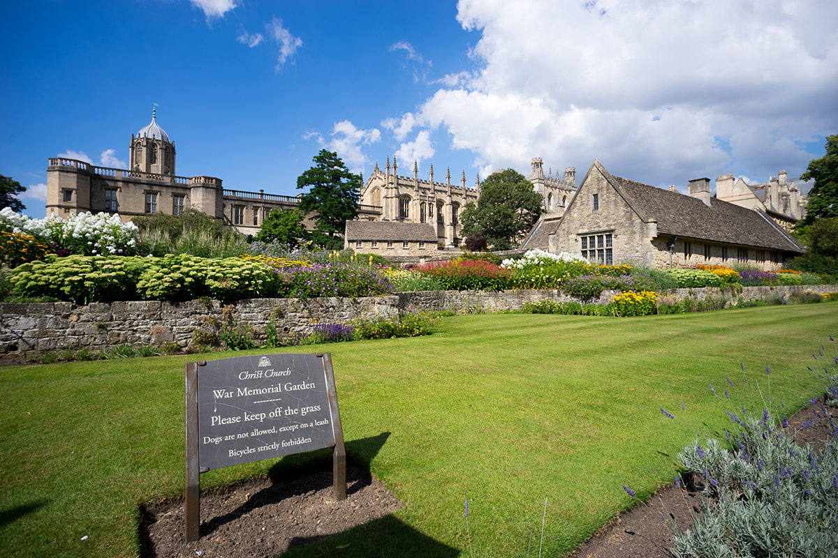 Военный мемориальный сад, Оксфорд
